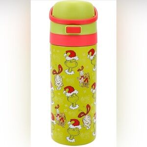 The Grinch & Cindy-Lou Who All-Over Print Green 24 Oz Stainless Steel Wate